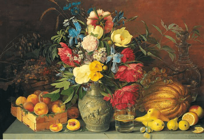 Пазл. Хруцкий И.Ф., Цветы и плоды, 1500 эл. (Стелла) - фото2