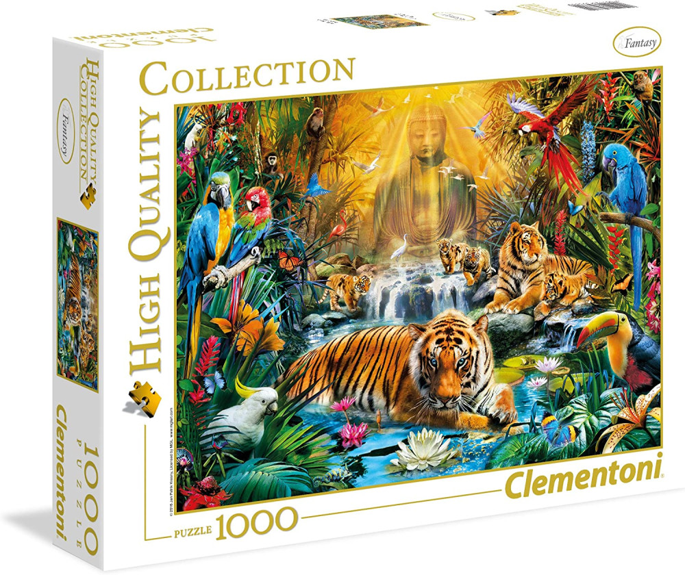 Пазл. Тигры, 1000 эл. (Clementoni) - фото