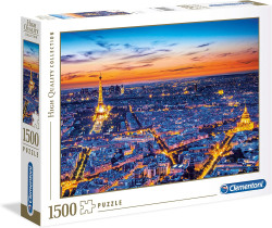 Пазл. Париж с высоты полета, 1500 эл. (Clementoni) - фото