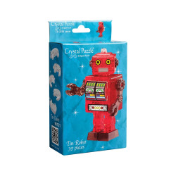 3D головоломка. Робот красный (Crystal Puzzle) - фото