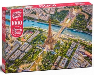 Пазл. Вид на Эйфелеву башню в Париже, 1000 эл. (Cherry Pazzi) - фото