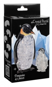 3D головоломка. Пингвины (Crystal Puzzle) - фото