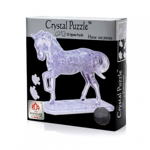 3D головоломка. Лошадь прозрачная (Crystal Puzzle) - фото