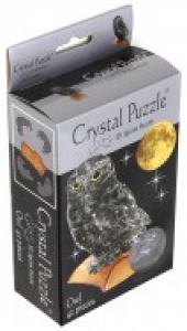 3D головоломка. Сова черная (Crystal Puzzle) 3D головоломка. Сова черная (Crystal Puzzle)