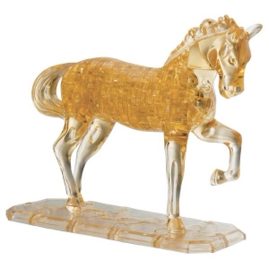 3D головоломка. Лошадь золотая (Crystal Puzzle) - фото