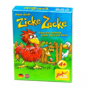 Цыплячьи бега: Прятки (Zicke Zacke card game) - фото