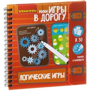 Игры в дорогу. Логические игры. Оранжевая (головоломка Bondibon) Игры в дорогу. Логические игры. Оранжевая (головоломка Bondibon)
